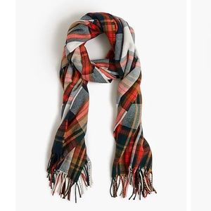 J. Crew Factory Plaid Scarf